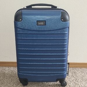 Nicole Miller Blue Travel Bag